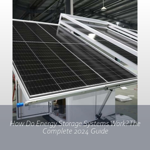 How Do Energy Storage Systems Work? The Complete 2024 Guide